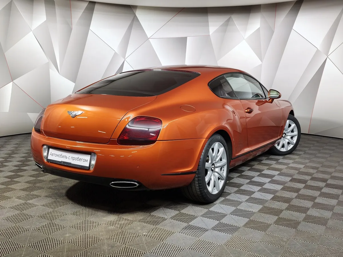 Bentley Continental GT 6.0 AT Twin Turbo (560 л.с.) Оранжевый в АВИЛОН. Слайд №2