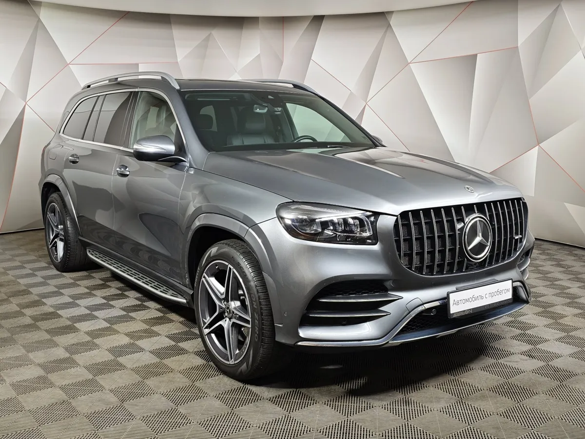 Mercedes-Benz GLS 450 9G-TRONIC 4Matic (367 л.с.) Sport (Локальная сборка) Серый в АВИЛОН. Слайд №3