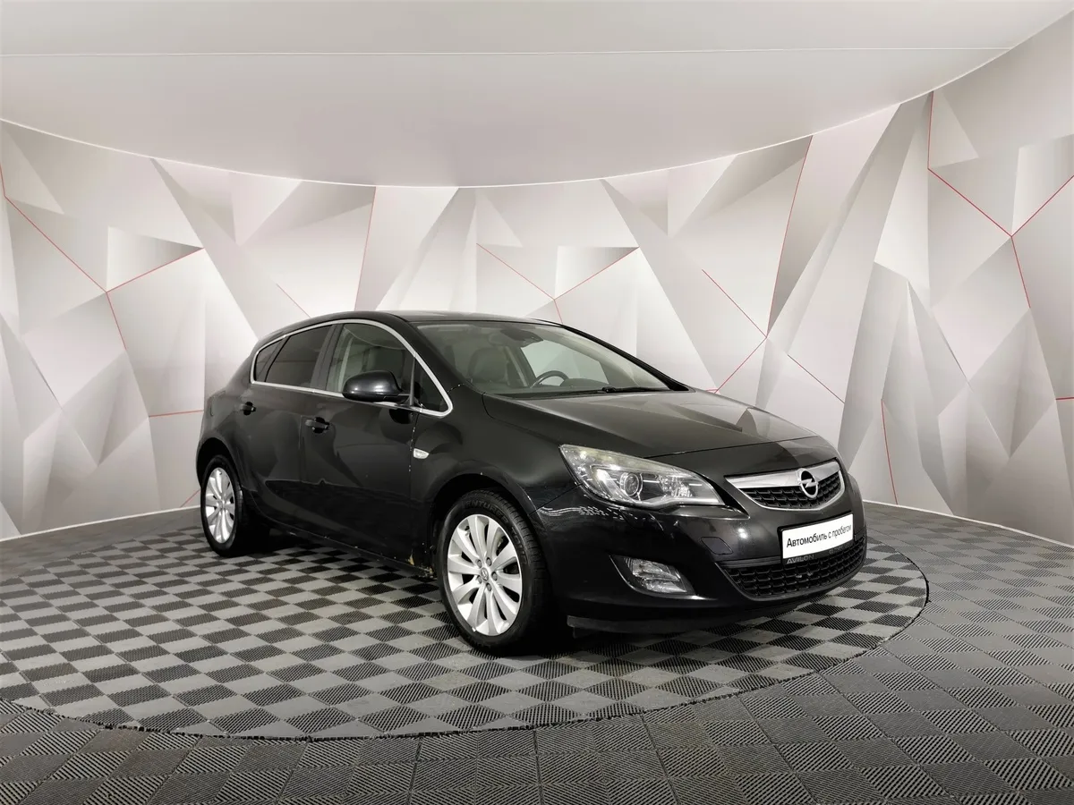 Opel Astra 1.6 AT (115 л.с.) Черный в АВИЛОН. Слайд №3
