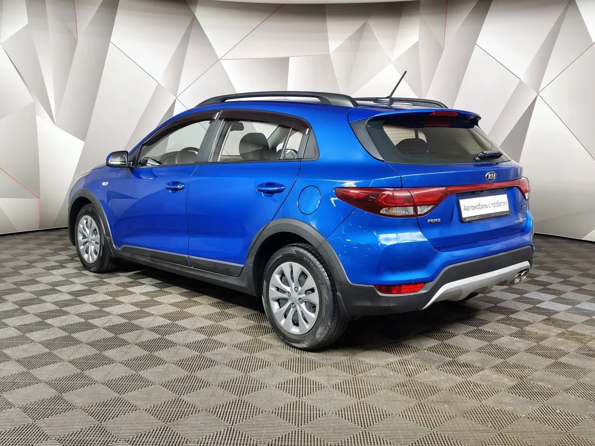 Kia Rio X-Line 1.4 AT (100 л.с.) Синий в АВИЛОН. Слайд №4
