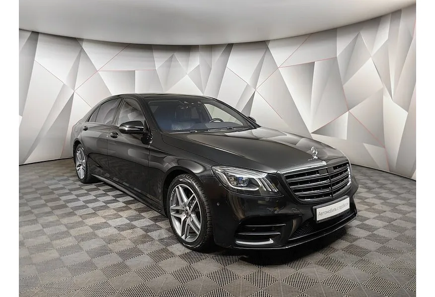 Mercedes-Benz S-Класс S 350 d 9G-Tronic 4Matic длинная база (249 л.с.) Черный в АВИЛОН. Слайд №3
