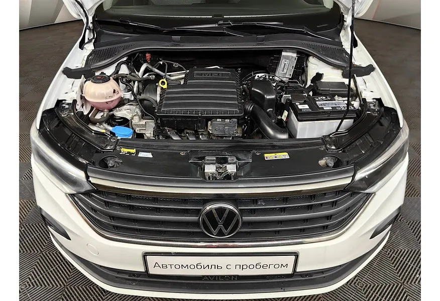 Volkswagen Polo 1.6 MPI AT (110 л.с.) Trendline Белый в АВИЛОН. Слайд №11