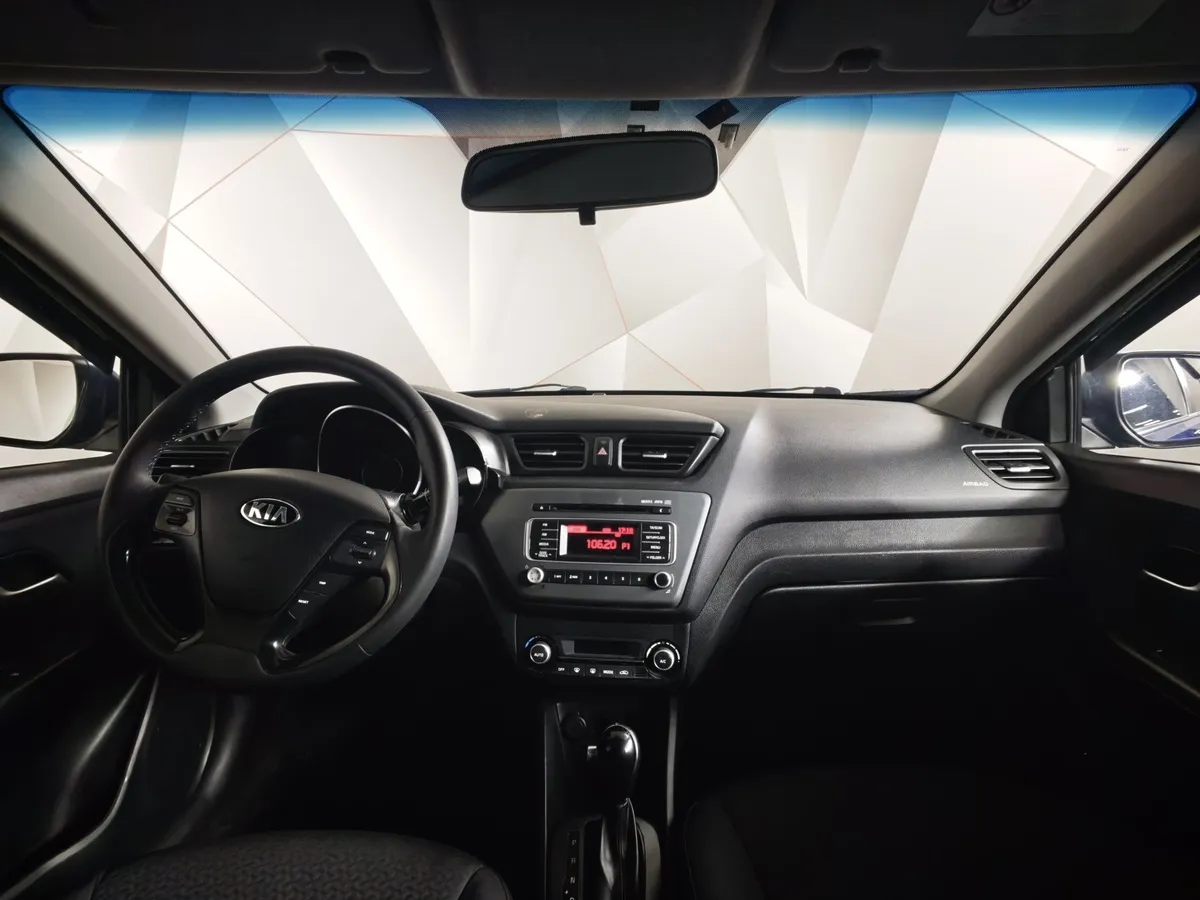 Kia Rio 1.6 AT (123 л.с.) Синий в АВИЛОН. Слайд №14