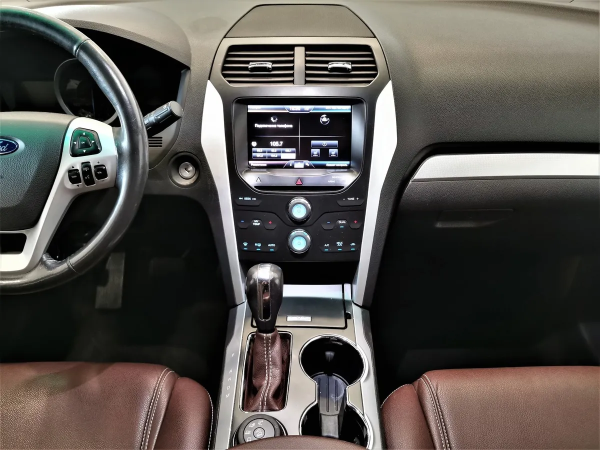 Ford Explorer 3.5 SelectShift 4WD (249 л.с.) Limited Plus Белый в АВИЛОН. Слайд №14