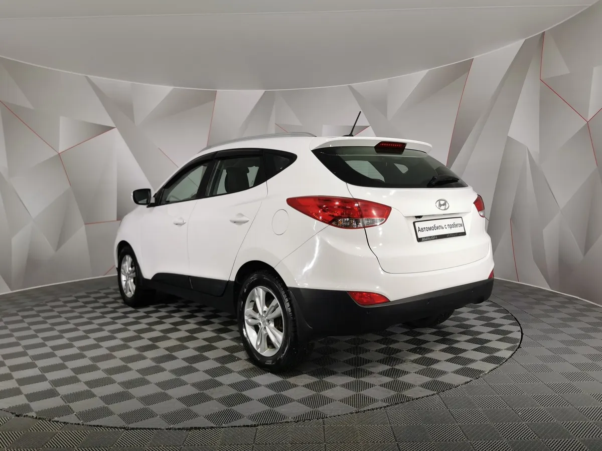 Hyundai ix35 2.0 AT 4WD (150 л.с.) Comfort + Navi Белый в АВИЛОН. Слайд №4