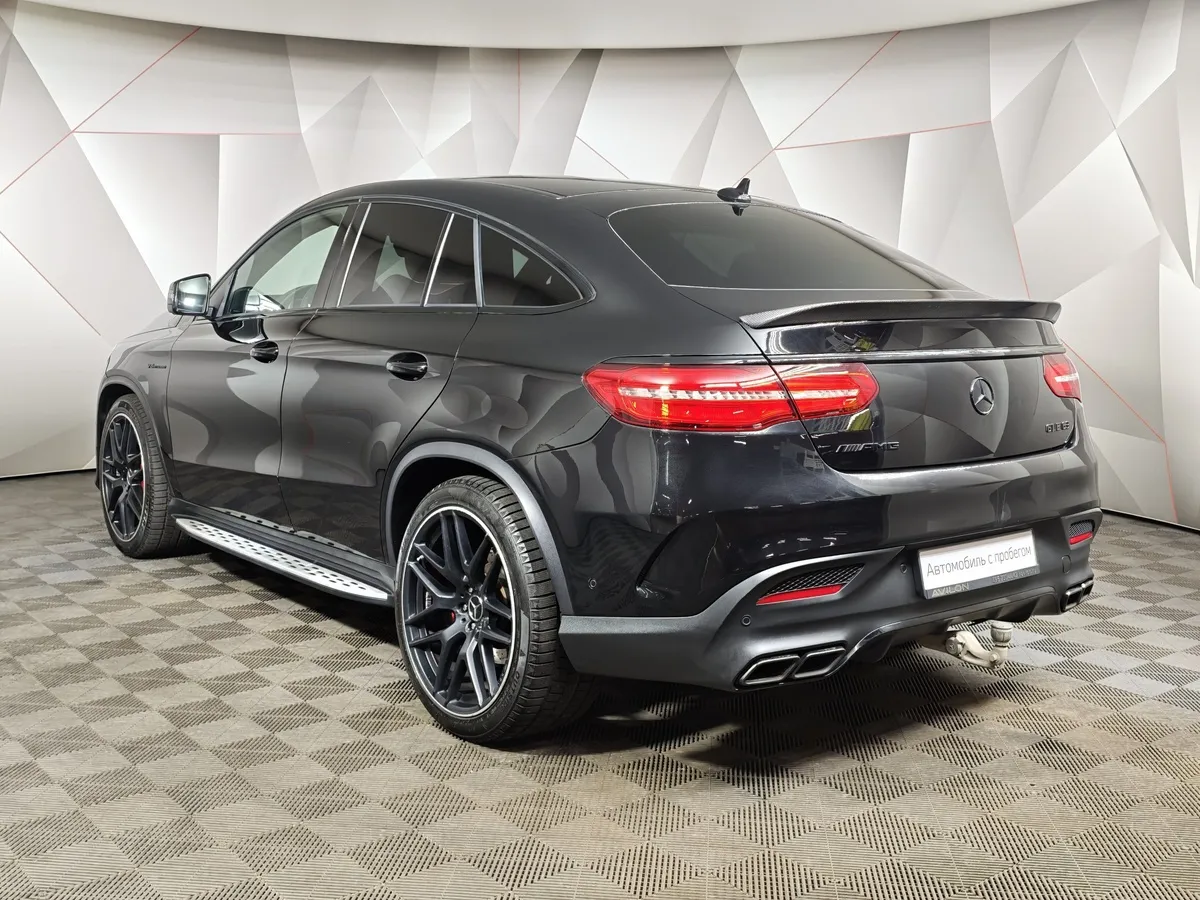 Mercedes-Benz GLE Купе AMG 63 4MATIC 7G-TRONIC (557 л.с.) Черный в АВИЛОН. Слайд №4