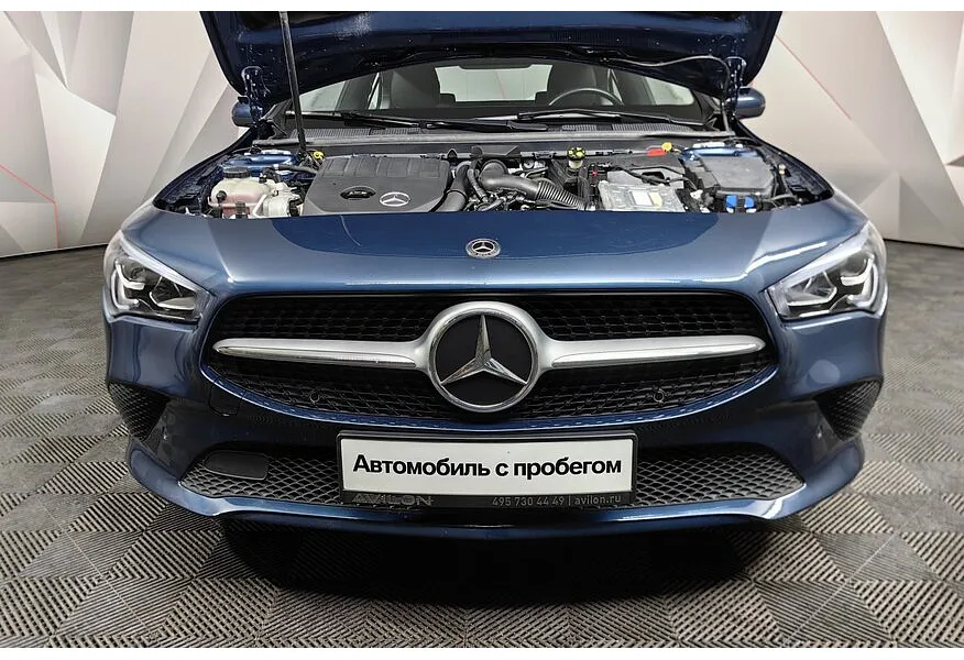 Mercedes-Benz CLA 200 7-G DCT (150 л.с.) Синий в АВИЛОН. Слайд №11