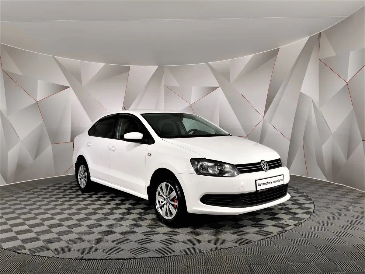 Volkswagen Polo 1.6 Tiptronic (105 л.с.) Comfortline Белый в АВИЛОН. Слайд №3
