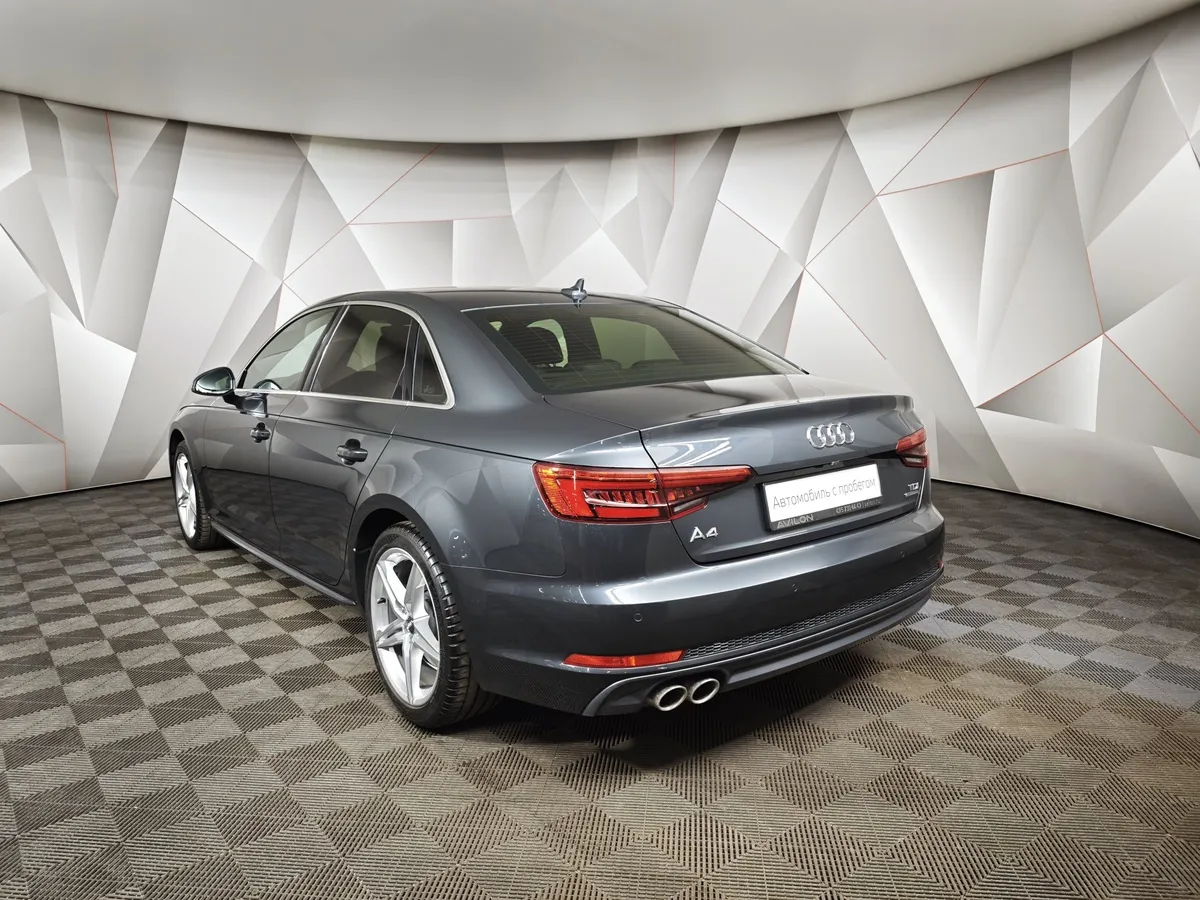 Audi A4 2.0 TDI S tronic quattro (190 л.с.) Черный в АВИЛОН. Слайд №4