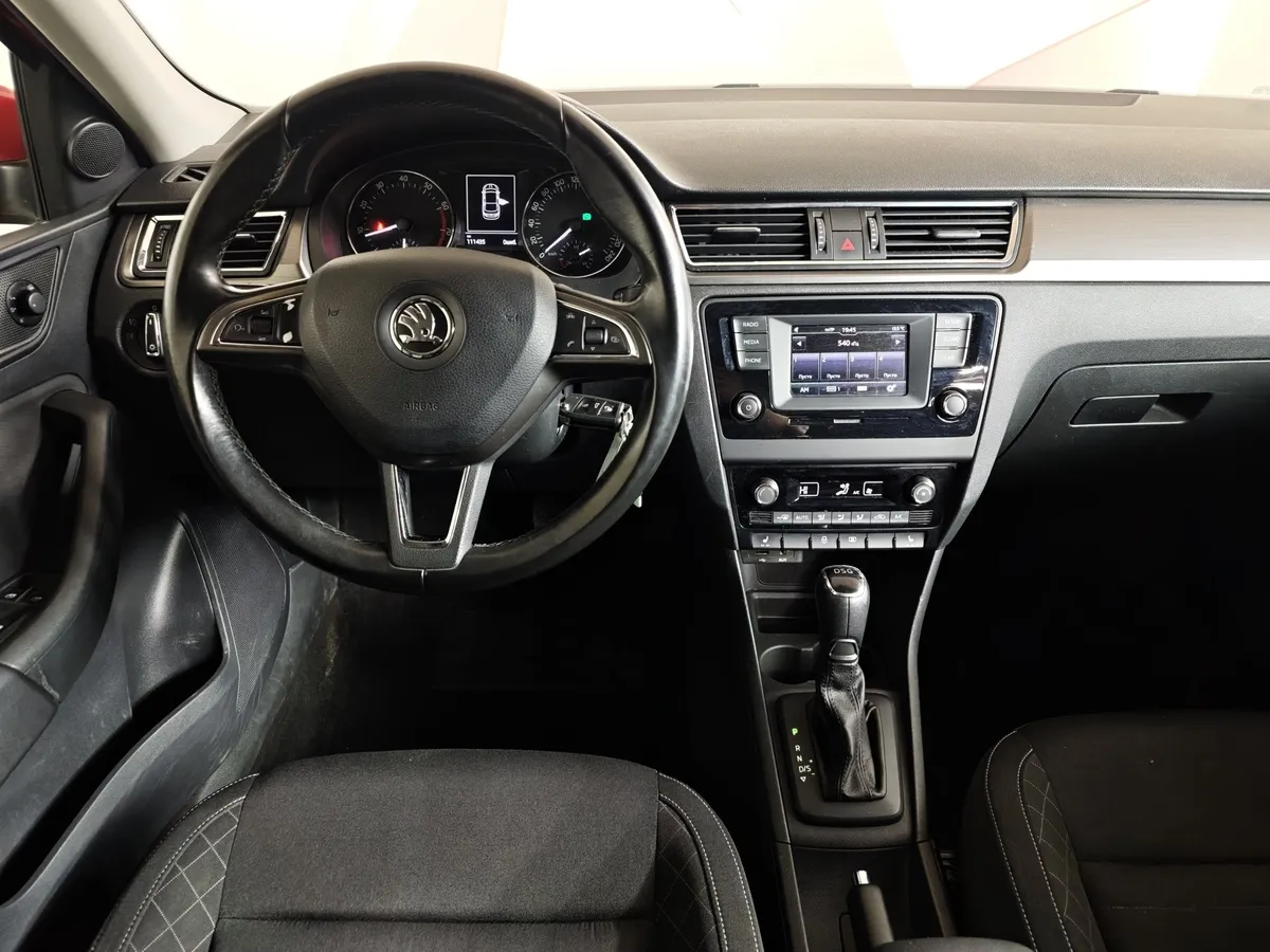 Skoda Rapid 1.4 TSI DSG (125 л.с.) Active Красный в АВИЛОН. Слайд №19