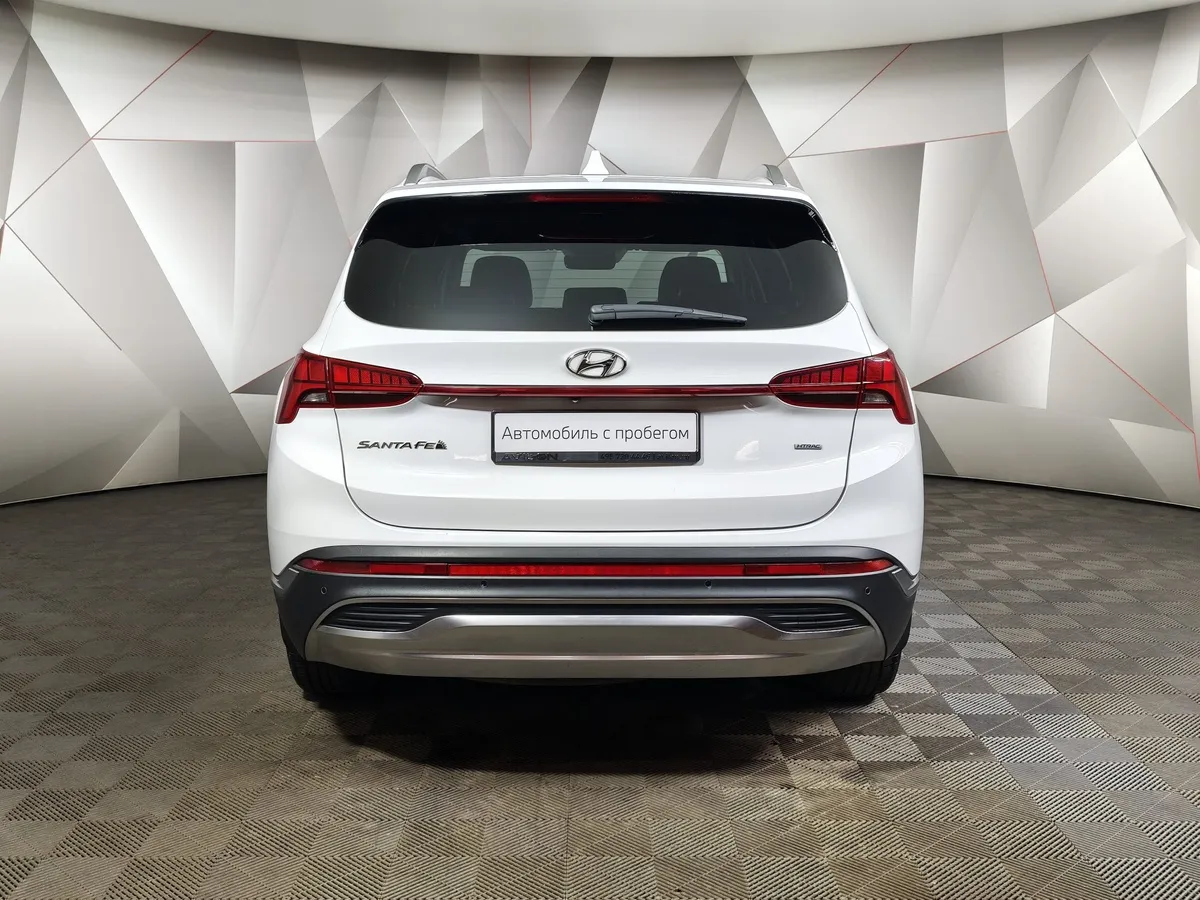 Hyundai Santa Fe 2.5 AWD 6AT (7 мест) (180 л.с.)   Prestige + Smart Sense Белый в АВИЛОН. Слайд №8