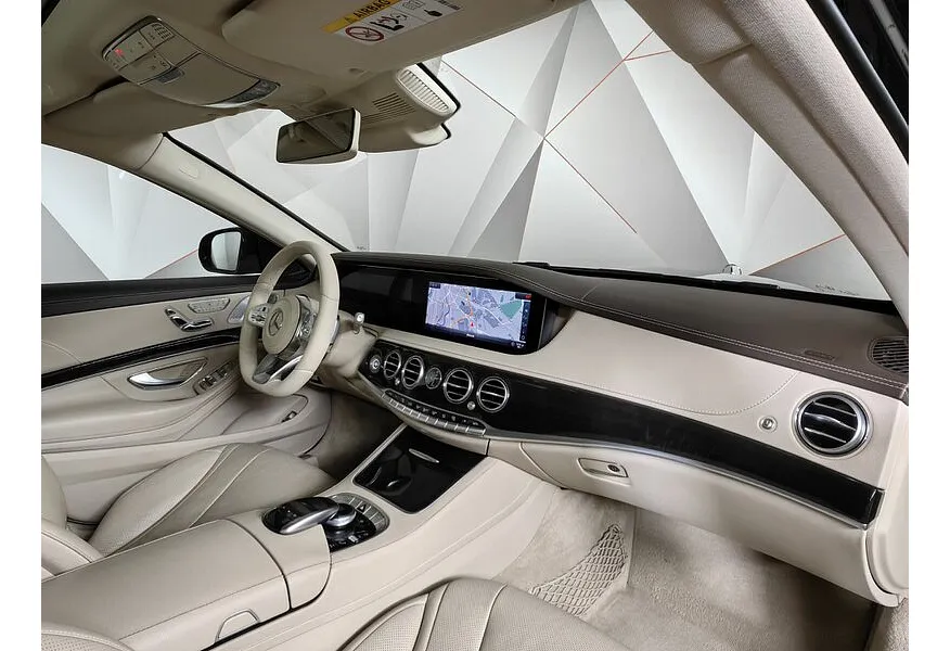 Mercedes-Benz S-Класс S 350 d 9G-Tronic 4Matic длинная база (249 л.с.) Черный в АВИЛОН. Слайд №13