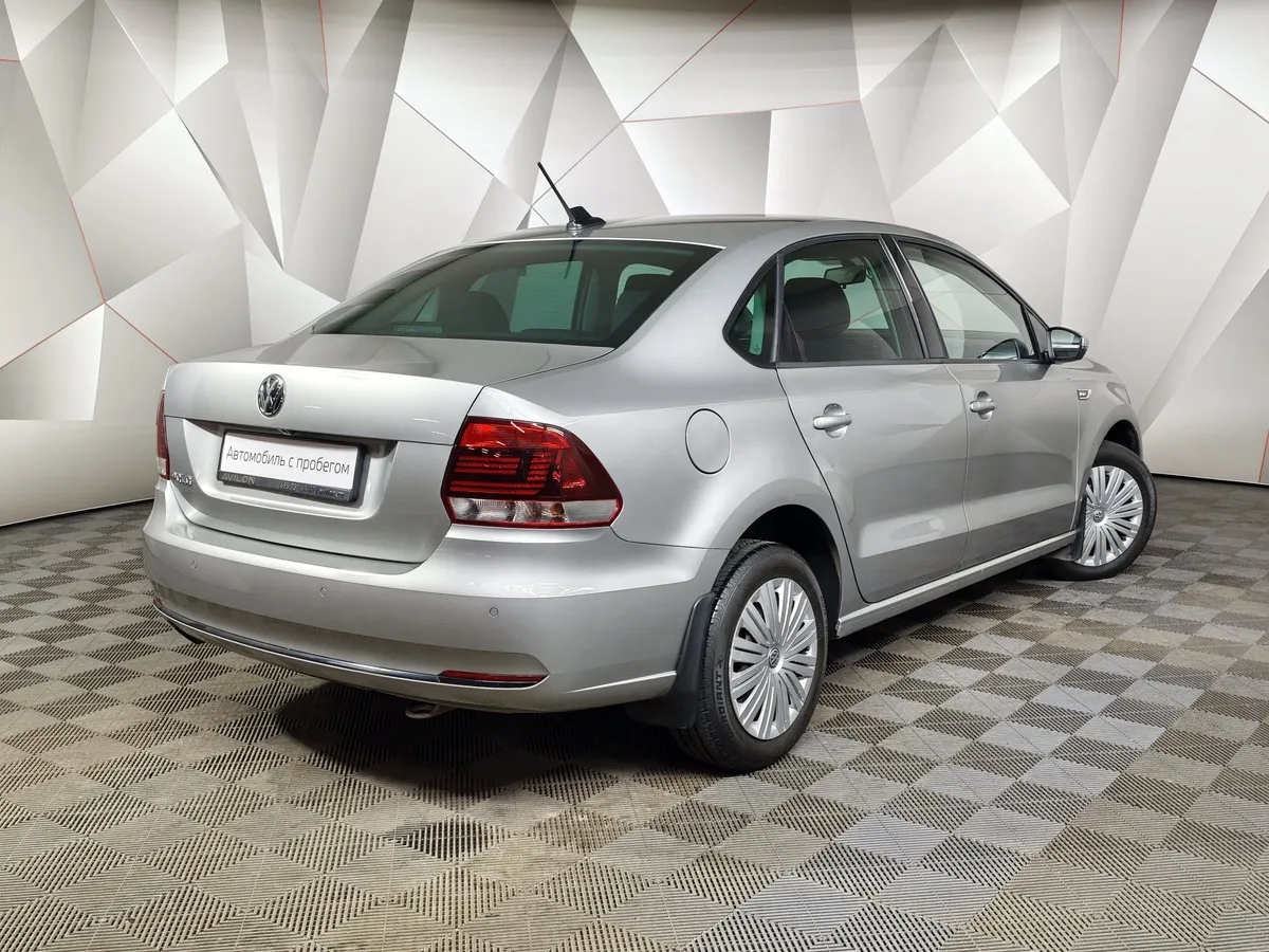 Volkswagen Polo 1.6 MPI AT (110 л.с.) Trendline Серебристый в АВИЛОН. Слайд №2