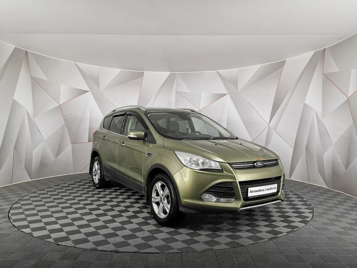 Ford Kuga 1.6 EcoBoost AT AWD (150 л.с.) Titanium Зеленый в АВИЛОН. Слайд №3
