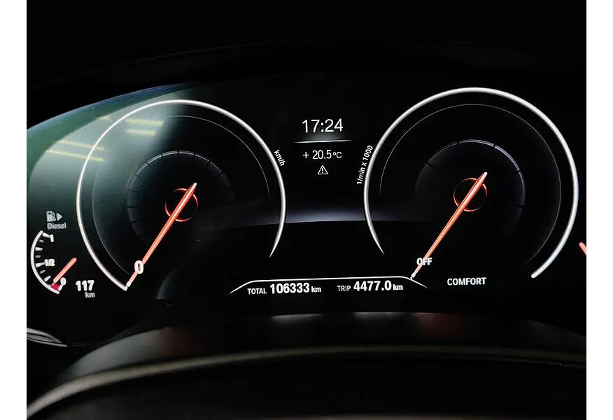 BMW 5 серия 530d xDrive Steptronic (249 л.с.) Base (Локальная сборка) Белый в АВИЛОН. Слайд №13