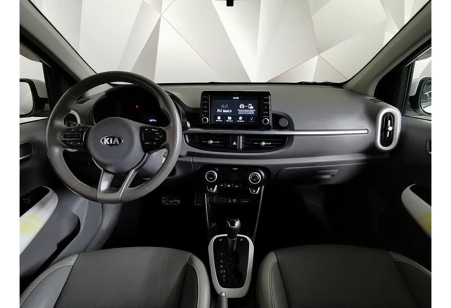 Kia Picanto 1.2 AT (84 л.с.) X-Line Белый в АВИЛОН. Слайд №14