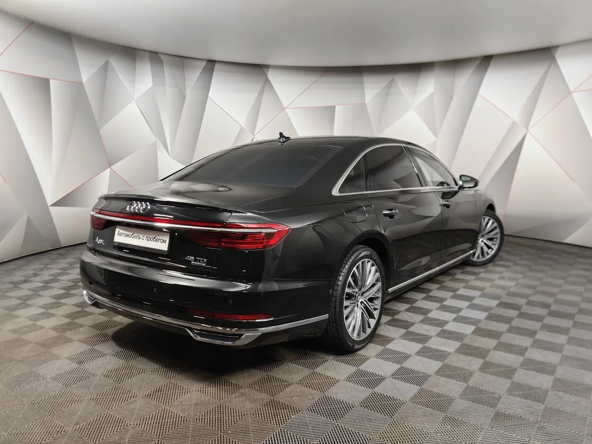 Audi A8 3.0 TDI L tiptronic quattro (250 л.с.) Черный в АВИЛОН. Слайд №2