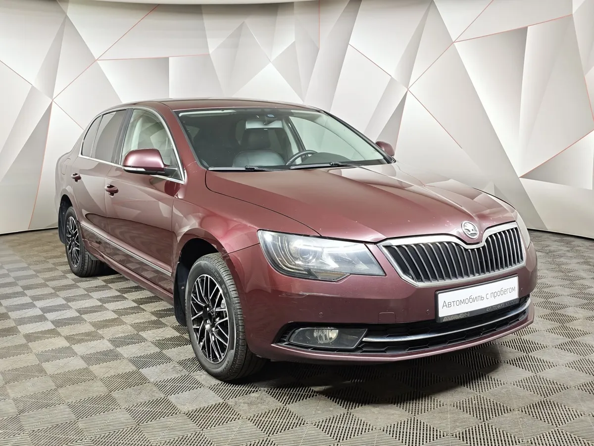 Skoda Superb 1.8 TSI DSG (152 л.с.) Красный в АВИЛОН. Слайд №3