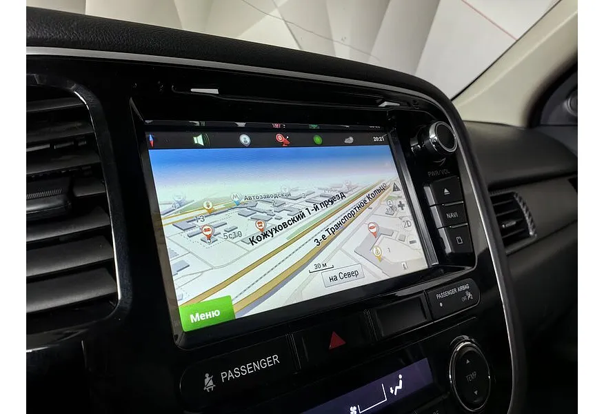 Mitsubishi Outlander 2.4 CVT 4WD (167 л.с.) Черный в АВИЛОН. Слайд №20