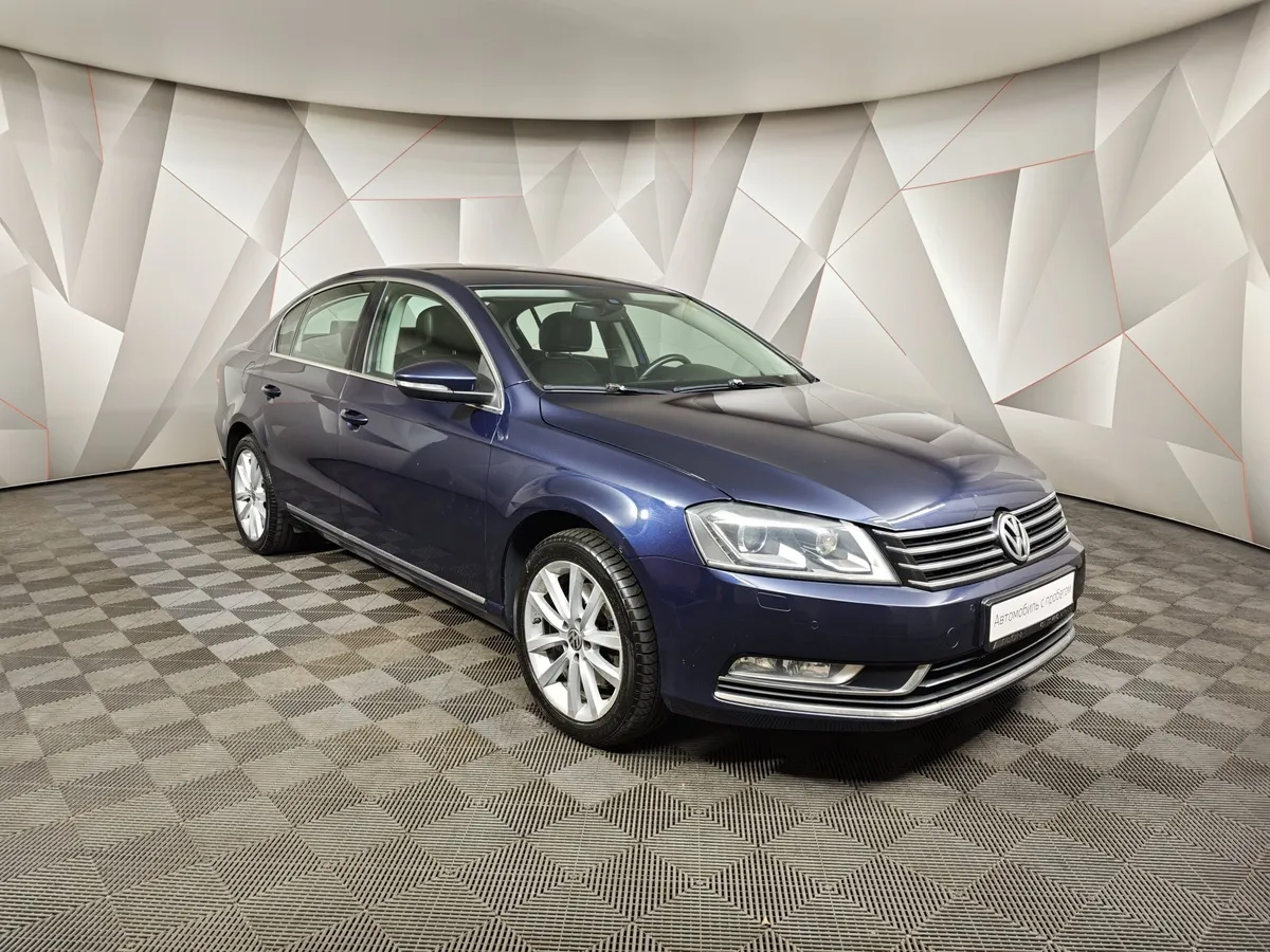 Volkswagen Passat 1.8 TSI DSG (152 л.с.) Highline Синий в АВИЛОН. Слайд №3