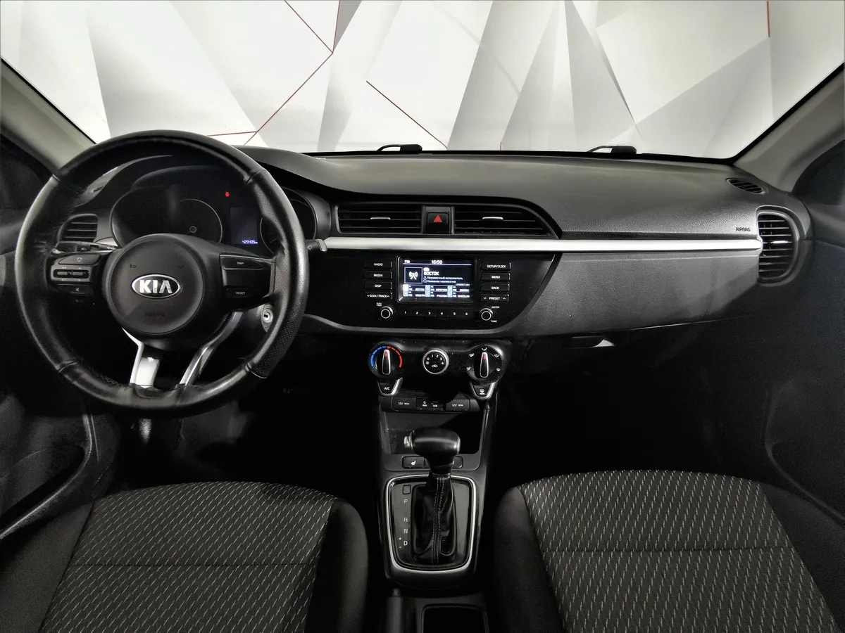 Kia Rio 1.6 AT (123 л.с.) Красный в АВИЛОН. Слайд №11