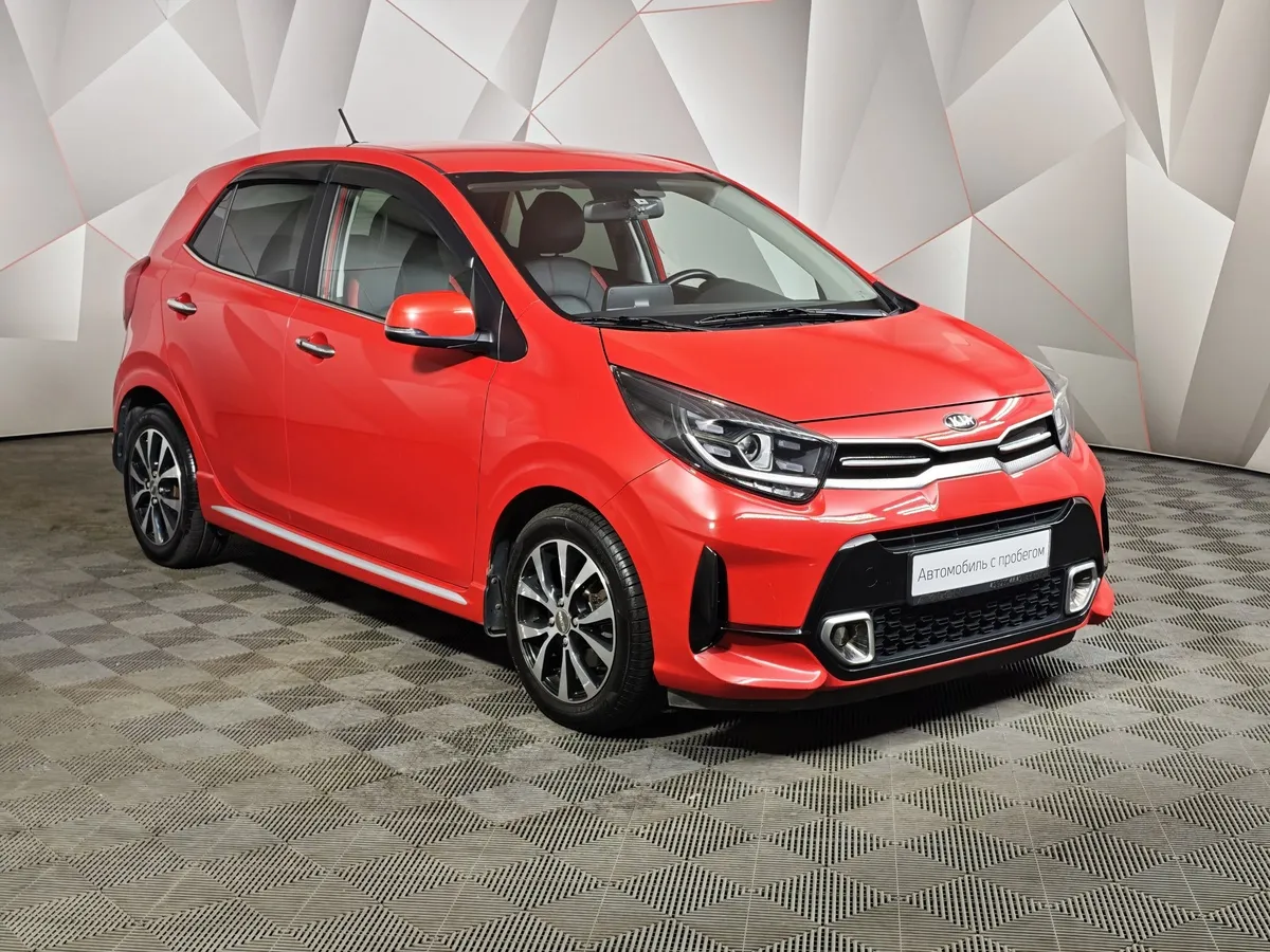 Kia Picanto 1.2 MPI AT (84 л.с.) GT Line Красный в АВИЛОН. Слайд №3