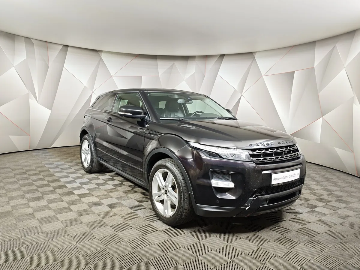 Land Rover Range Rover Evoque 2.0 Si4 AT (240 л.с.) Pure Tech Черный в АВИЛОН. Слайд №3