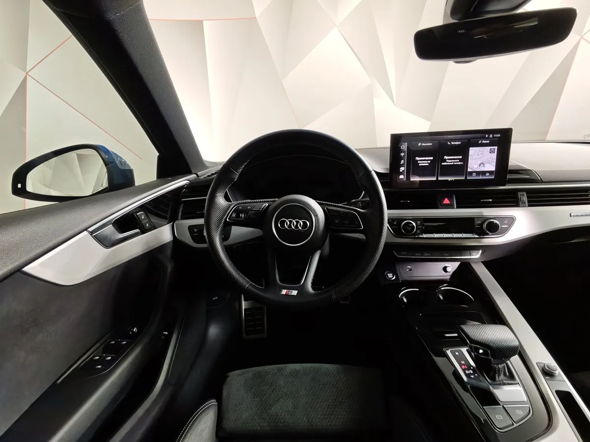 Audi A5 2.0 TFSI S tronic quattro (249 л.с.) Sport Синий в АВИЛОН. Слайд №19