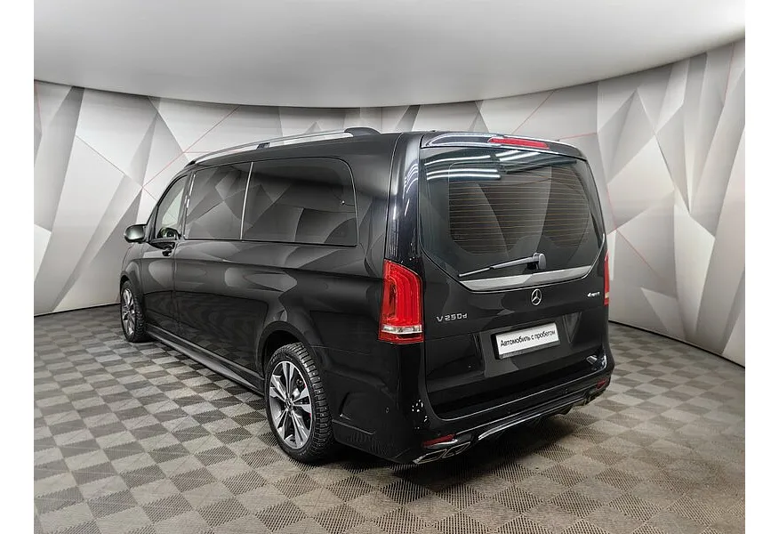Mercedes-Benz V-Класс V 250 d 9G-Tronic L2 4MATIC (190 л.с.) Черный в АВИЛОН. Слайд №4