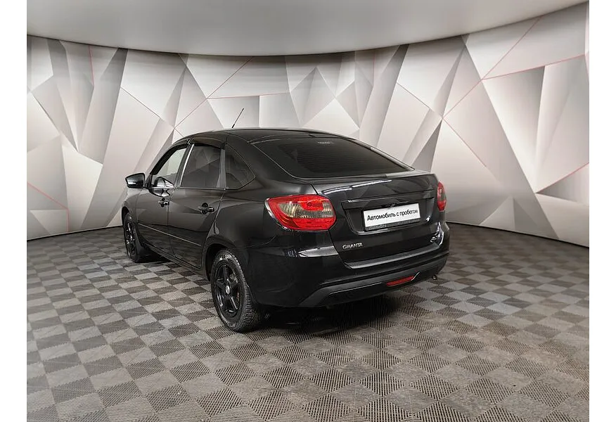 ВАЗ (Lada) Granta 1.6 MT (90 л.с.) Comfort Черный в АВИЛОН. Слайд №4