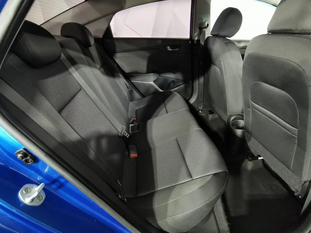 Hyundai Solaris 1.6 MT (123 л.с.) Active Plus Синий в АВИЛОН. Слайд №15