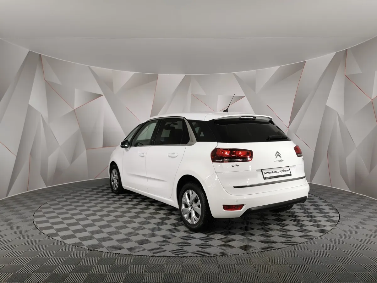 Citroen C4 Picasso 1.6 THP AT (150 л.с.) Белый в АВИЛОН. Слайд №4