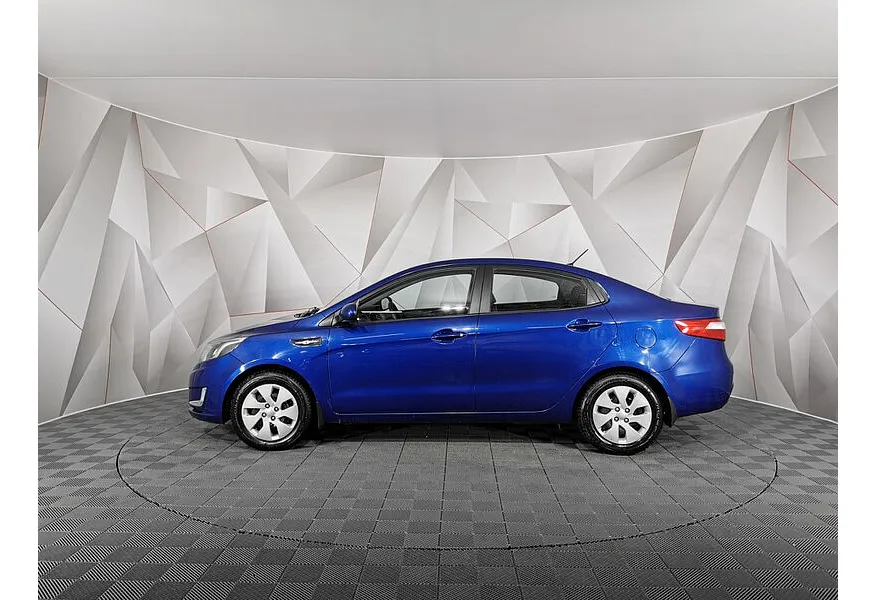 Kia Rio 1.6 AT (123 л.с.) Синий в АВИЛОН. Слайд №5