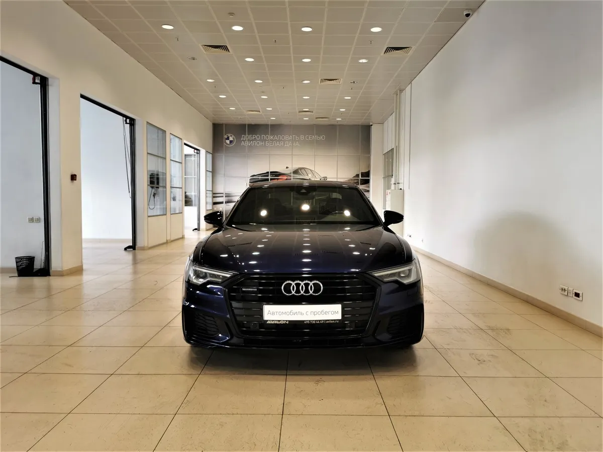 Audi A6 2.0 TFSI S tronic quattro (249 л.с.) Синий в АВИЛОН. Слайд №7