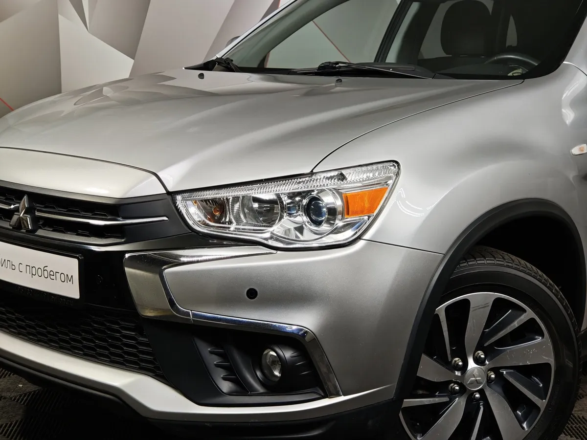 Mitsubishi ASX 2.0 CVT 4WD (150 л.с.) Серебристый в АВИЛОН. Слайд №10