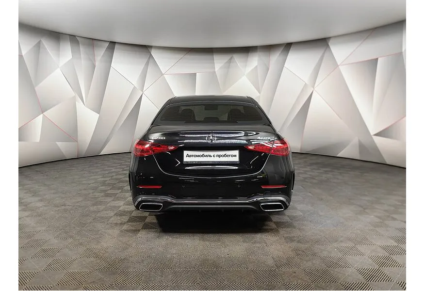 Mercedes-Benz C-Класс C 200 4MATIC (197 л.с.) Sport Plus Черный в АВИЛОН. Слайд №7