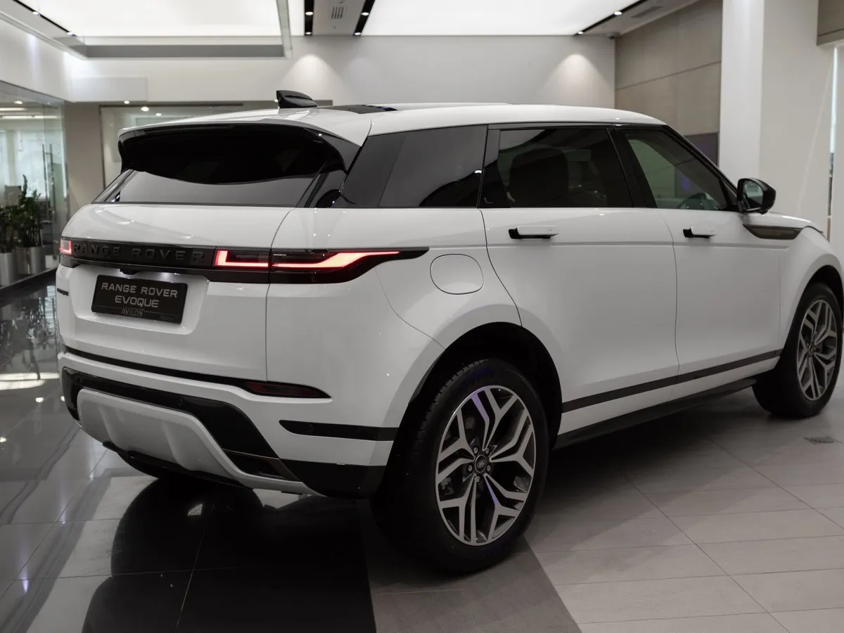 Land Rover Range Rover Evoque 2.0 AT 4WD (249 л.с.) Driving Light Glory Белый в АВИЛОН. Слайд №7