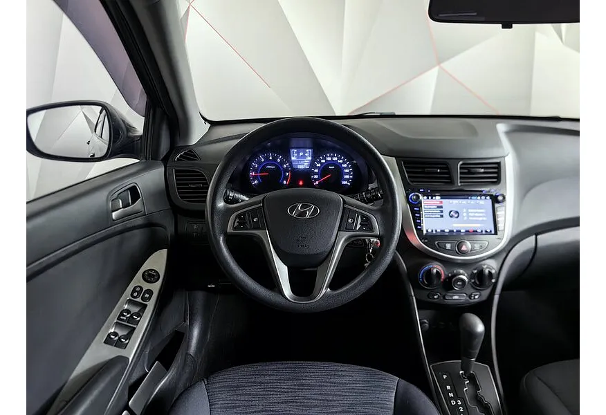 Hyundai Solaris 1.4 AT (107 л.с.) Comfort Коричневый в АВИЛОН. Слайд №19