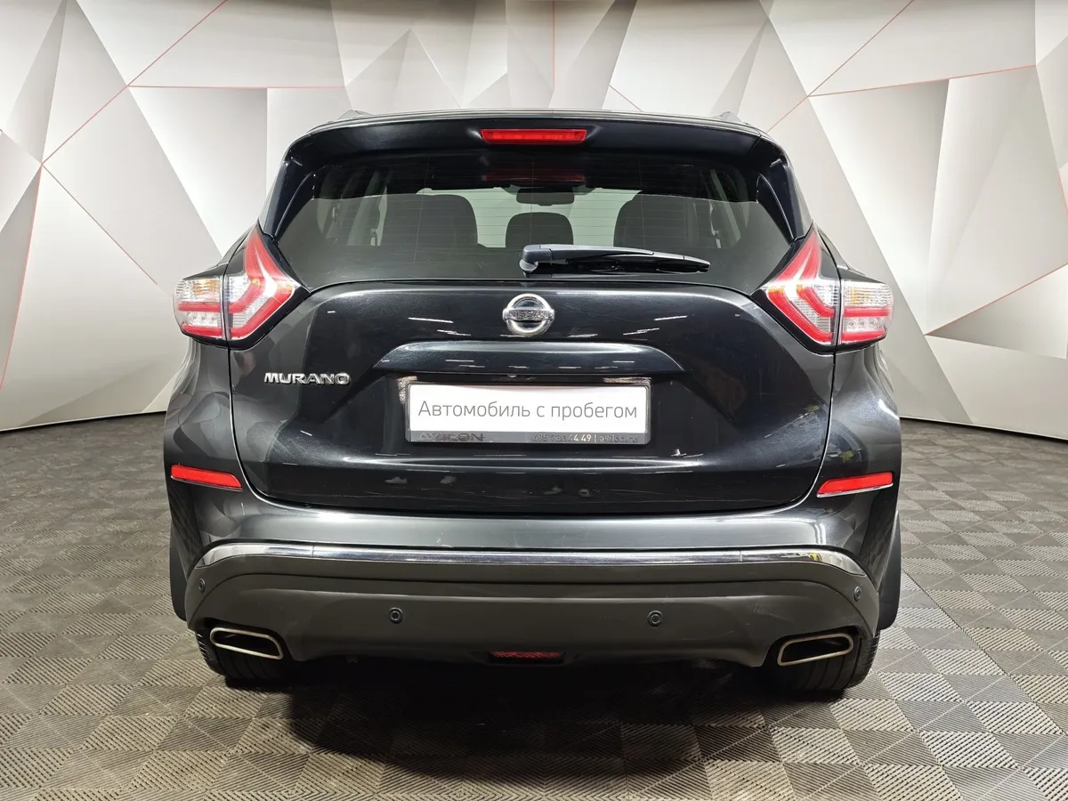 Nissan Murano 3.5 Xtronic AWD (249 л.с.) Черный в АВИЛОН. Слайд №8