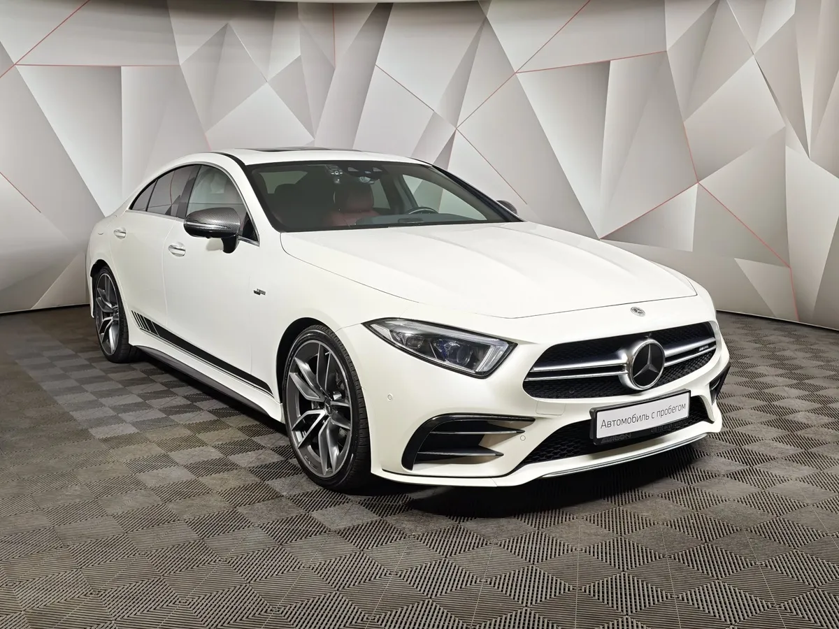 Mercedes-Benz CLS 53 9G-TRONIC 4MATIC+ (435 л.с.) Белый в АВИЛОН. Слайд №3