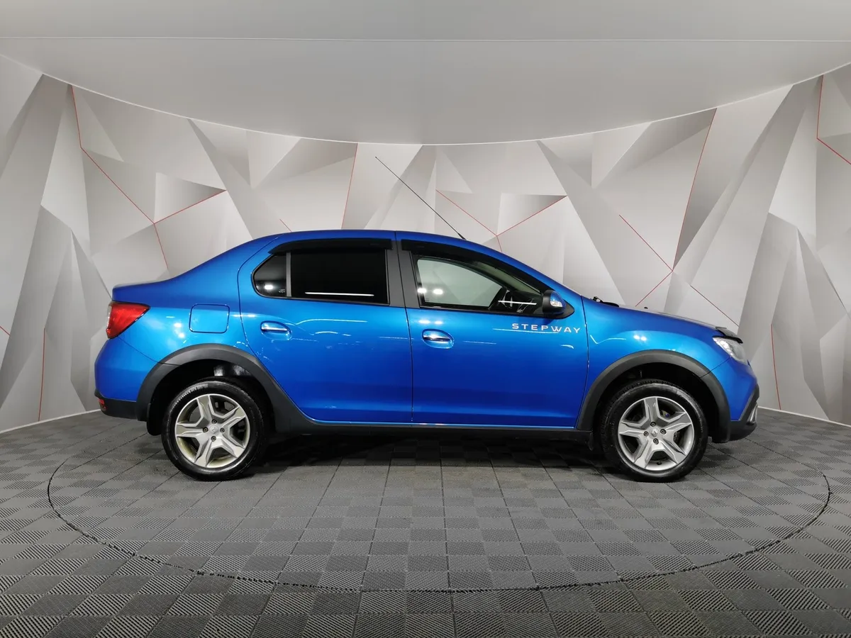 Renault Logan 1.6 AT FWD (102 л.с.) Синий в АВИЛОН. Слайд №6