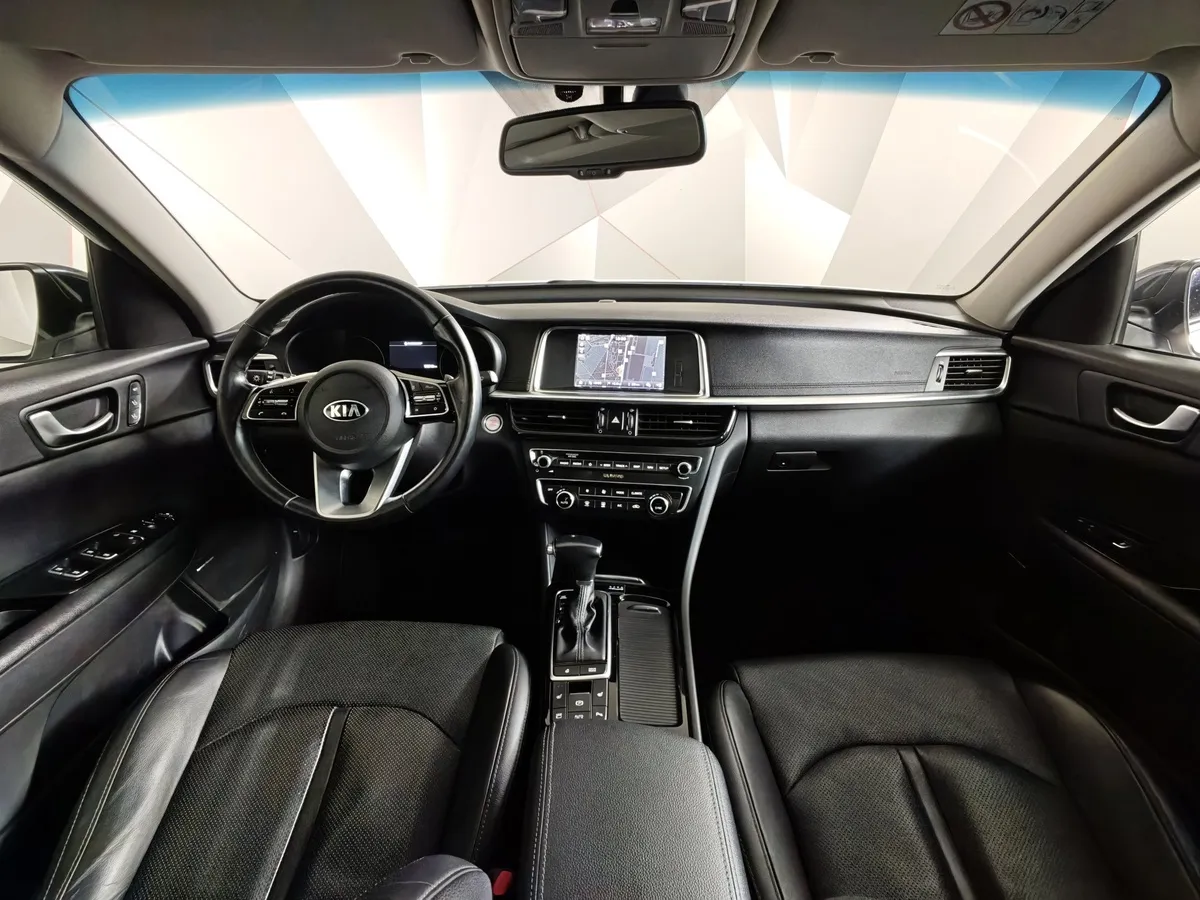 Kia Optima 2.0 AT (150 л.с.) Fleet Белый в АВИЛОН. Слайд №13