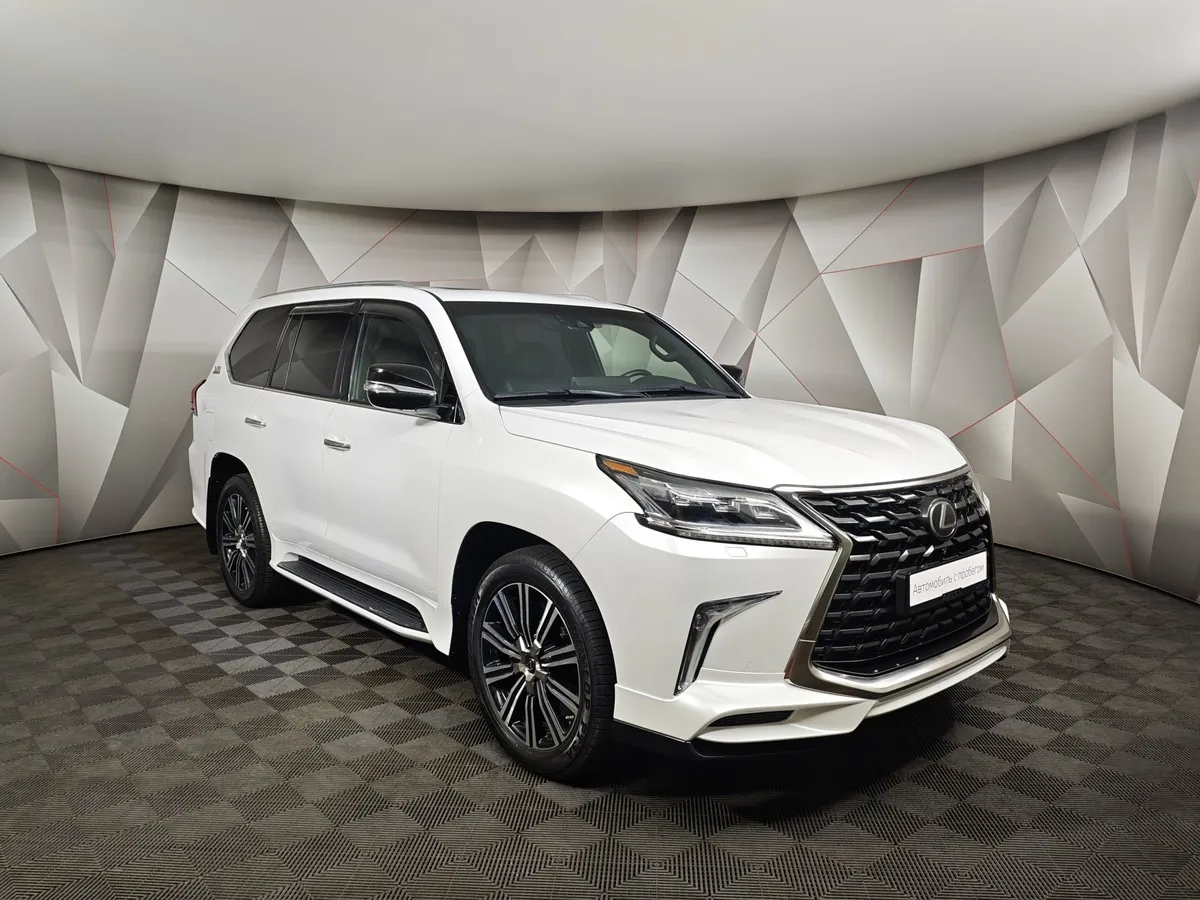 Lexus LX 570 AT (367 л.с.) Heritage Белый в АВИЛОН. Слайд №3