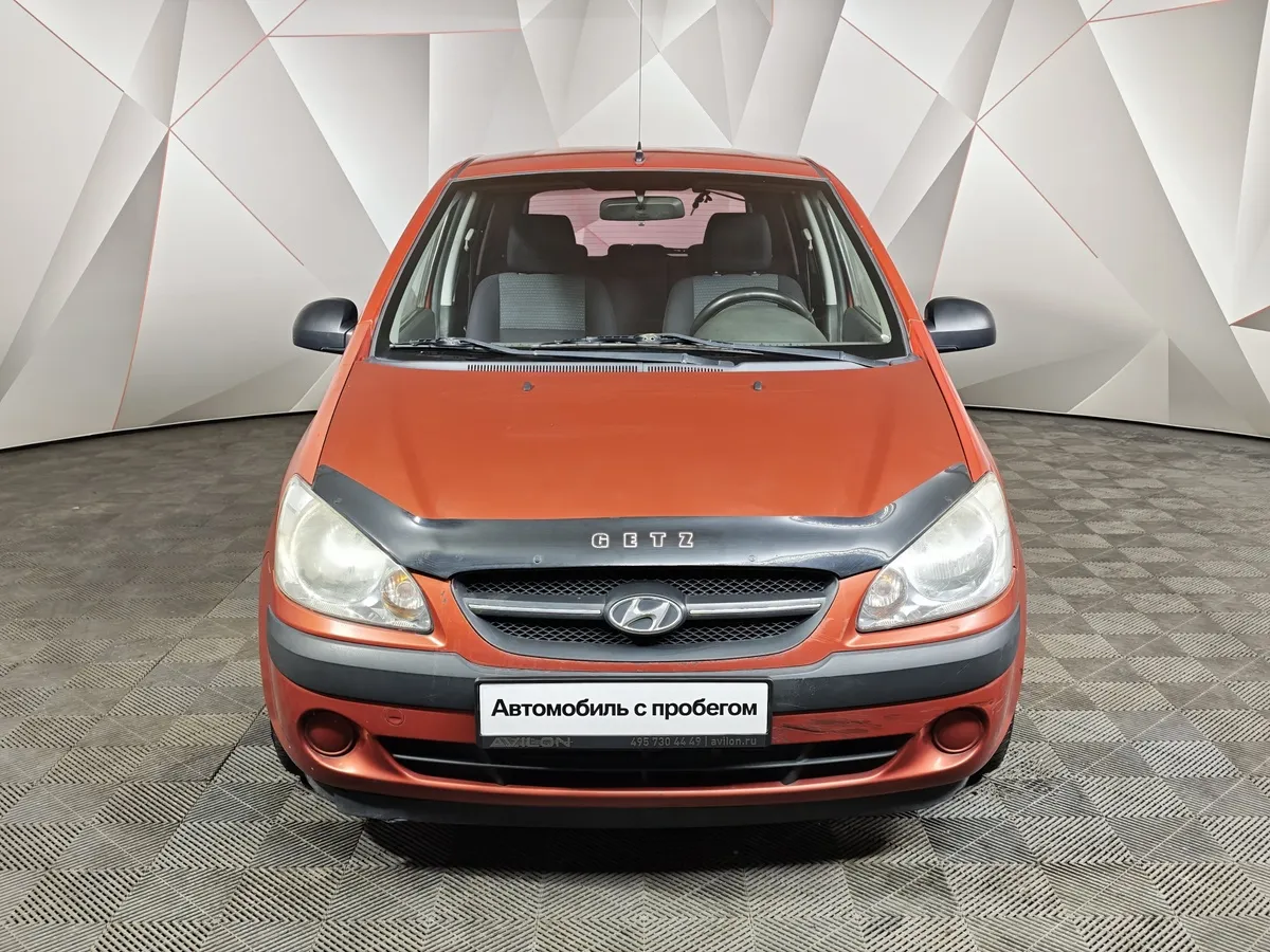 Hyundai Getz 1.4 MT (97 л.с.) Красный в АВИЛОН. Слайд №7