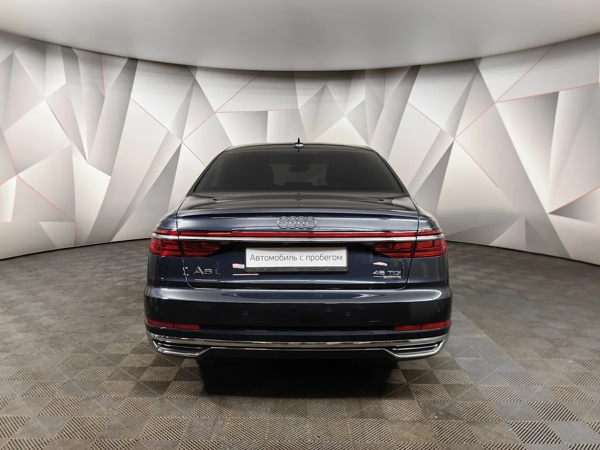 Audi A8 3.0 TDI L tiptronic quattro (249 л.с.) Синий в АВИЛОН. Слайд №8