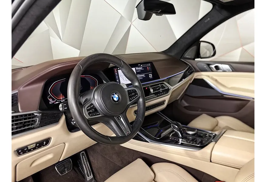 BMW X7 xDrive30d Steptronic (249 л.с.) M Sport Pro Черный в АВИЛОН. Слайд №12