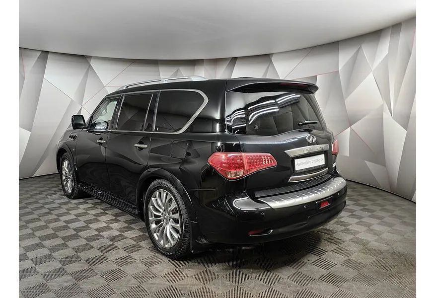 Infiniti QX80 5.6 АТ AWD (405 л.с.) Черный в АВИЛОН. Слайд №4