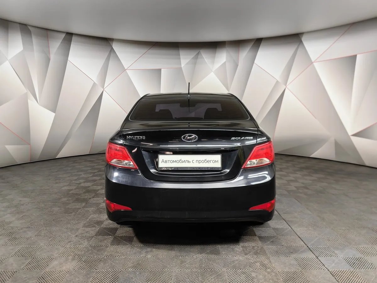 Hyundai Solaris 1.6 AT (123 л.с.) Comfort Черный в АВИЛОН. Слайд №8