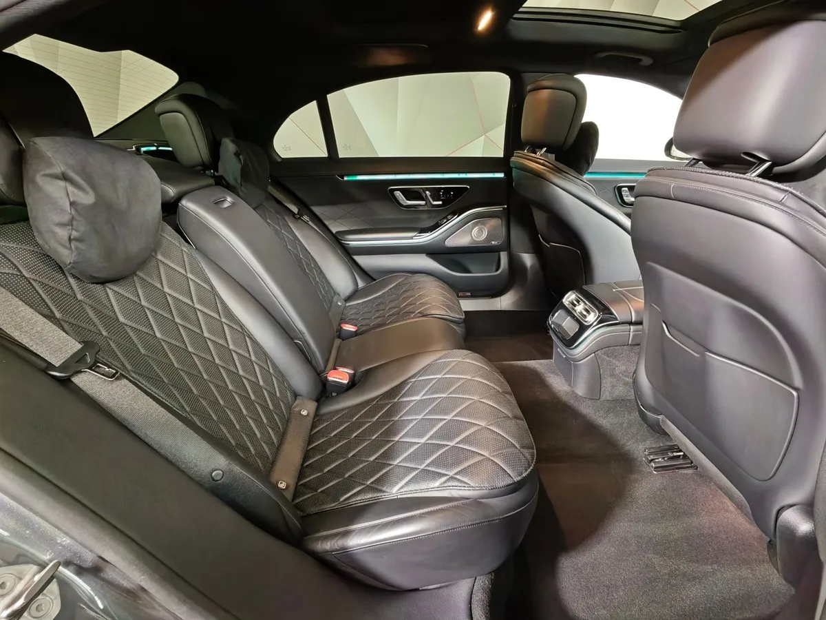 Mercedes-Benz S-Класс S 400 d 9G-Tronic 4Matic (330 л.с.) Premium Серый в АВИЛОН. Слайд №14