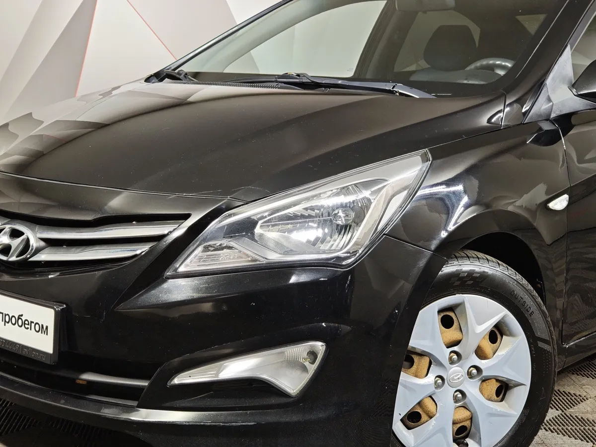 Hyundai Solaris 1.6 AT (123 л.с.) Comfort Черный в АВИЛОН. Слайд №10
